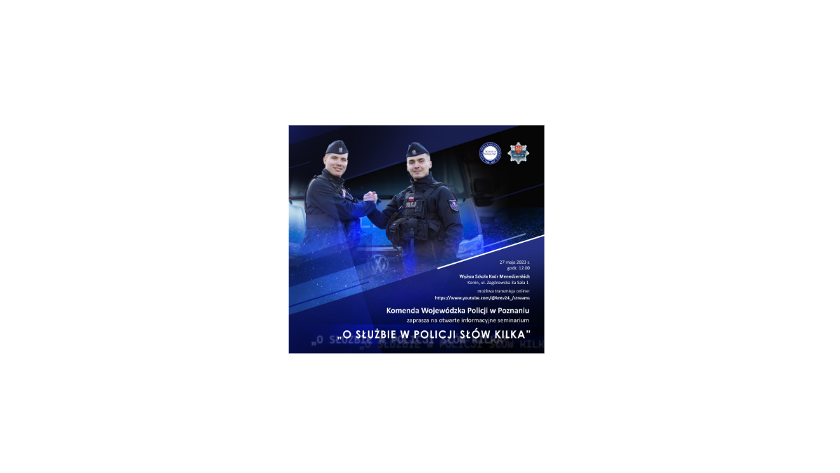 O służbie w Policji słów kilka